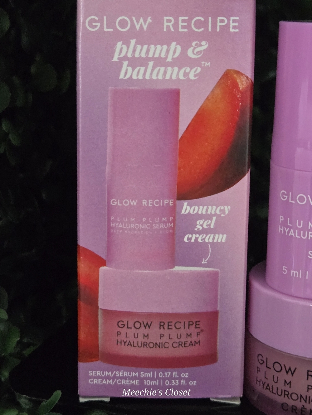 Glow Recipe Plum Plump Plump & Balance Hyaluronic Kit (Serum + Cream) - Picture 8 of 10